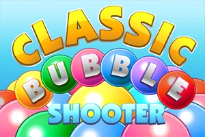 Klassisches Bubble Shooter Spiel